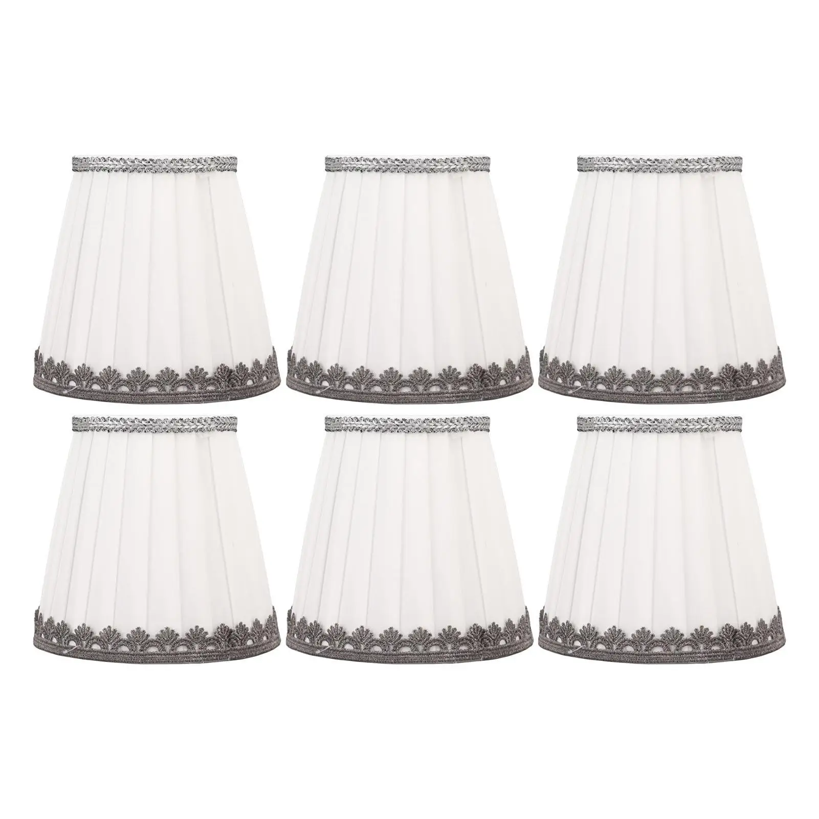 

Lightweight Clip On Fabric Lamp Shade Cover for study Room Home Decoration