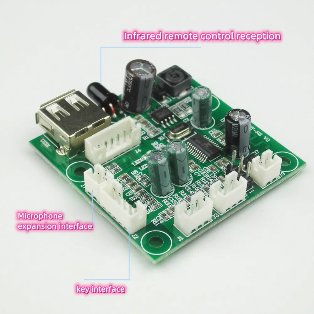 JERRY DC6-35V-ホームシアターデコーダー,USB,Bluetoothを備えたオーディオ/コンピューター用のサウンドデコーダー,6905