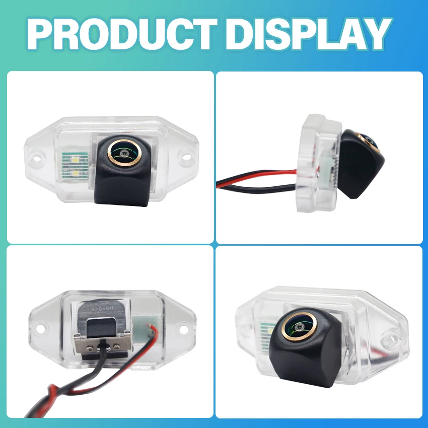 Rear Camera For Toyota Land Cruiser Prado 90 J90 LC90 LC120 LC150 LC200 1996~2015 2016 2017 Reverse Camera Golden Fisheye Lens