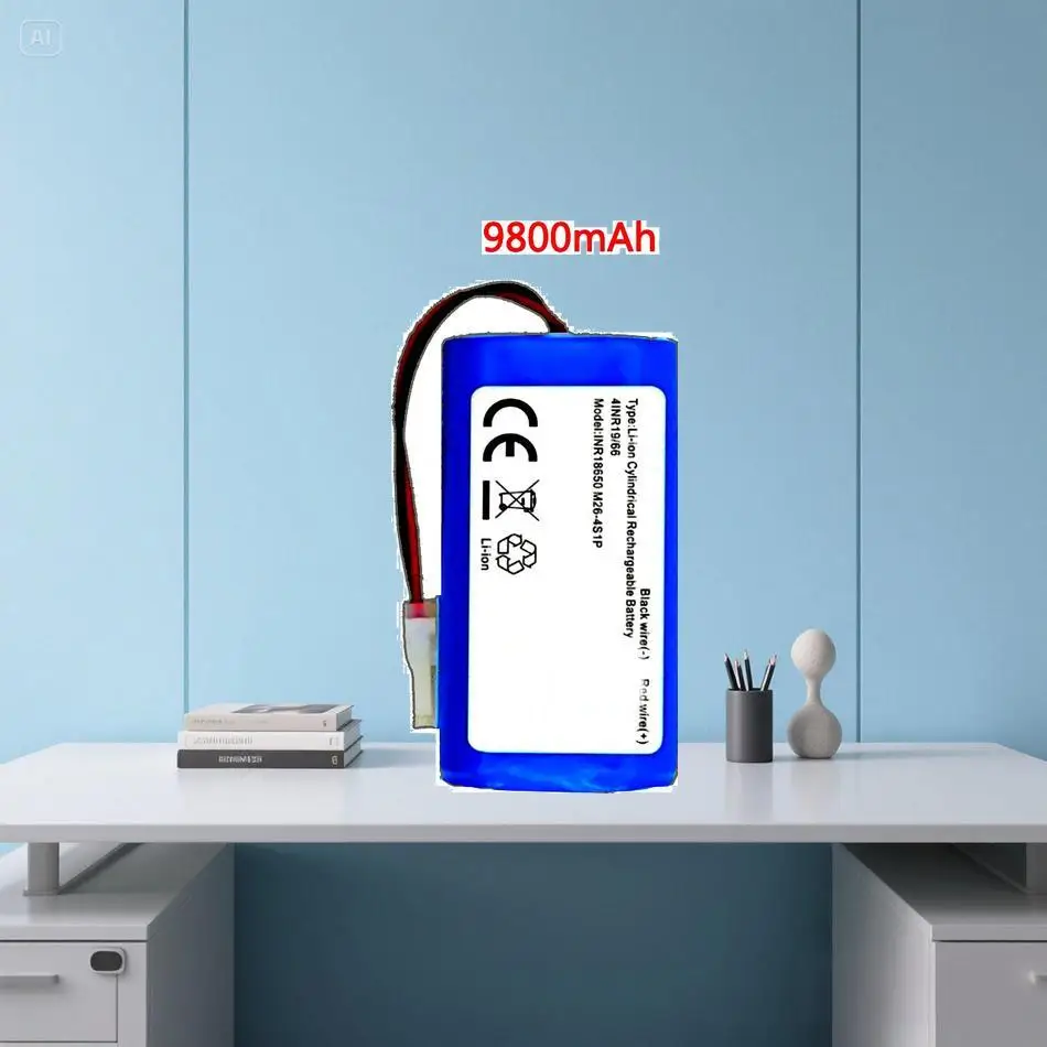 

Cleaning Robot Battery Safe For Ilife V5 V5s V50 V3 DF45 DF43 Plus V3s Pro Vacuum Cleaner 9800Mah INR18650 M26-4S1P