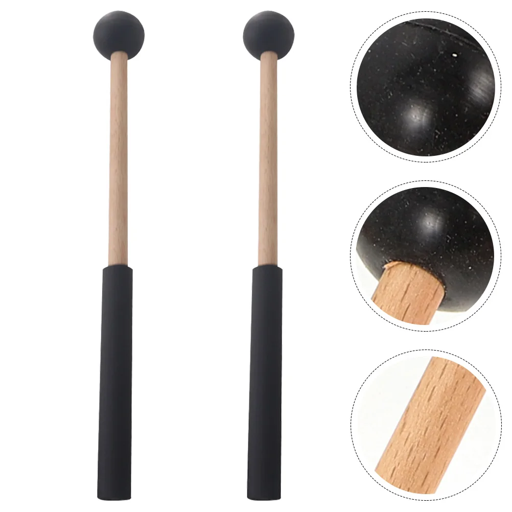 

1 Pair Anti-Slip Tongue Drum Sticks Portable Lightweight Percussion Mallets For Kids Beginners Practice Performance Drumstick