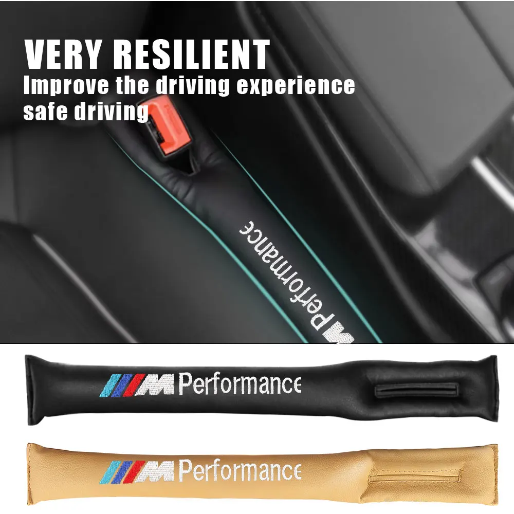 카시트 갭 필러 소프트 패딩 가죽 누출 패드 플러그 스페이서, BMW M 퍼포먼스 E46 E90 E60 F30 F10 E36 G20 E92 E87 F20 용, 2 개 