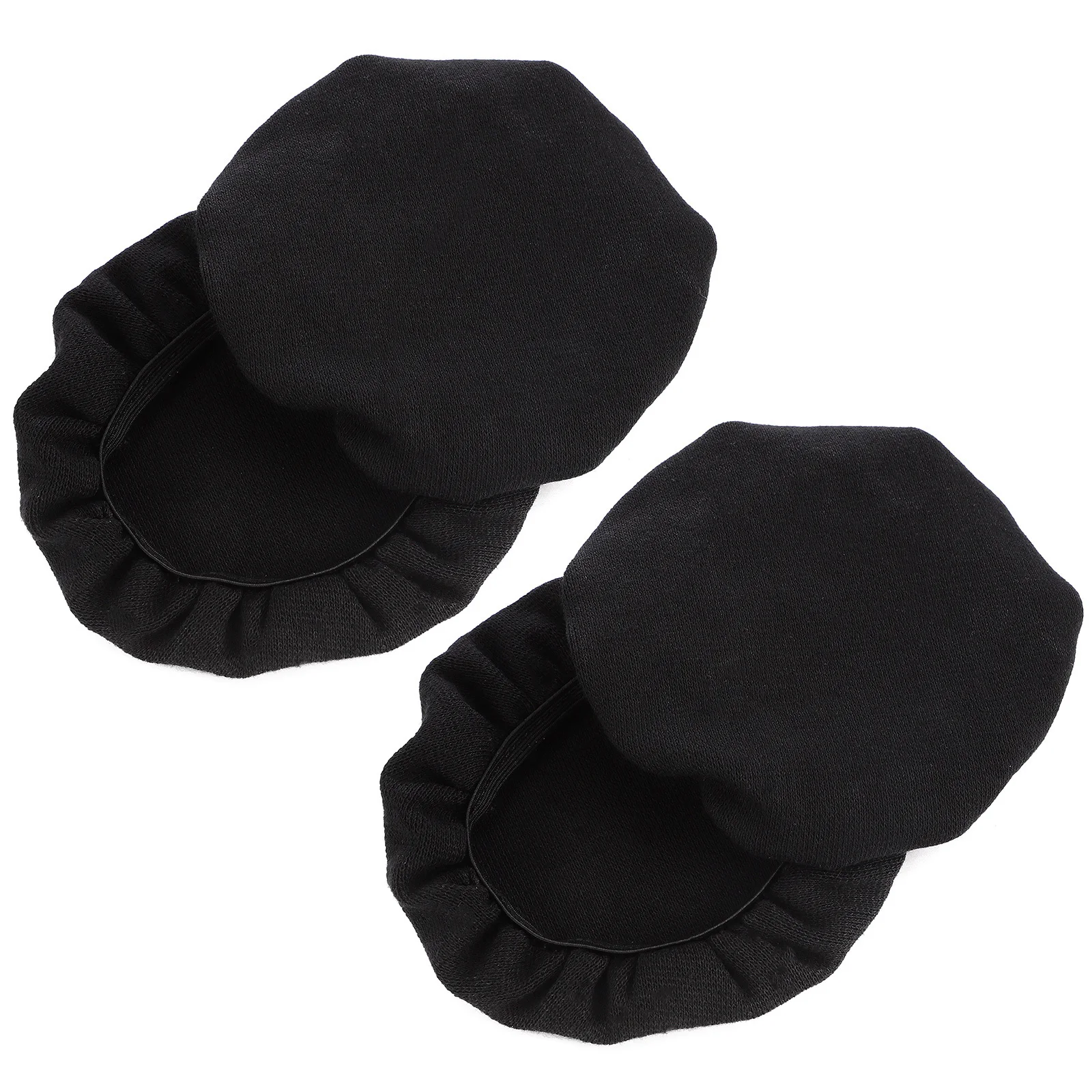 4 pçs algodão fone de ouvido capas protetoras 6-8.5 cm elástico lavável à prova de poeira fone de ouvido earmuff capa protetores de ouvido fone de ouvido
