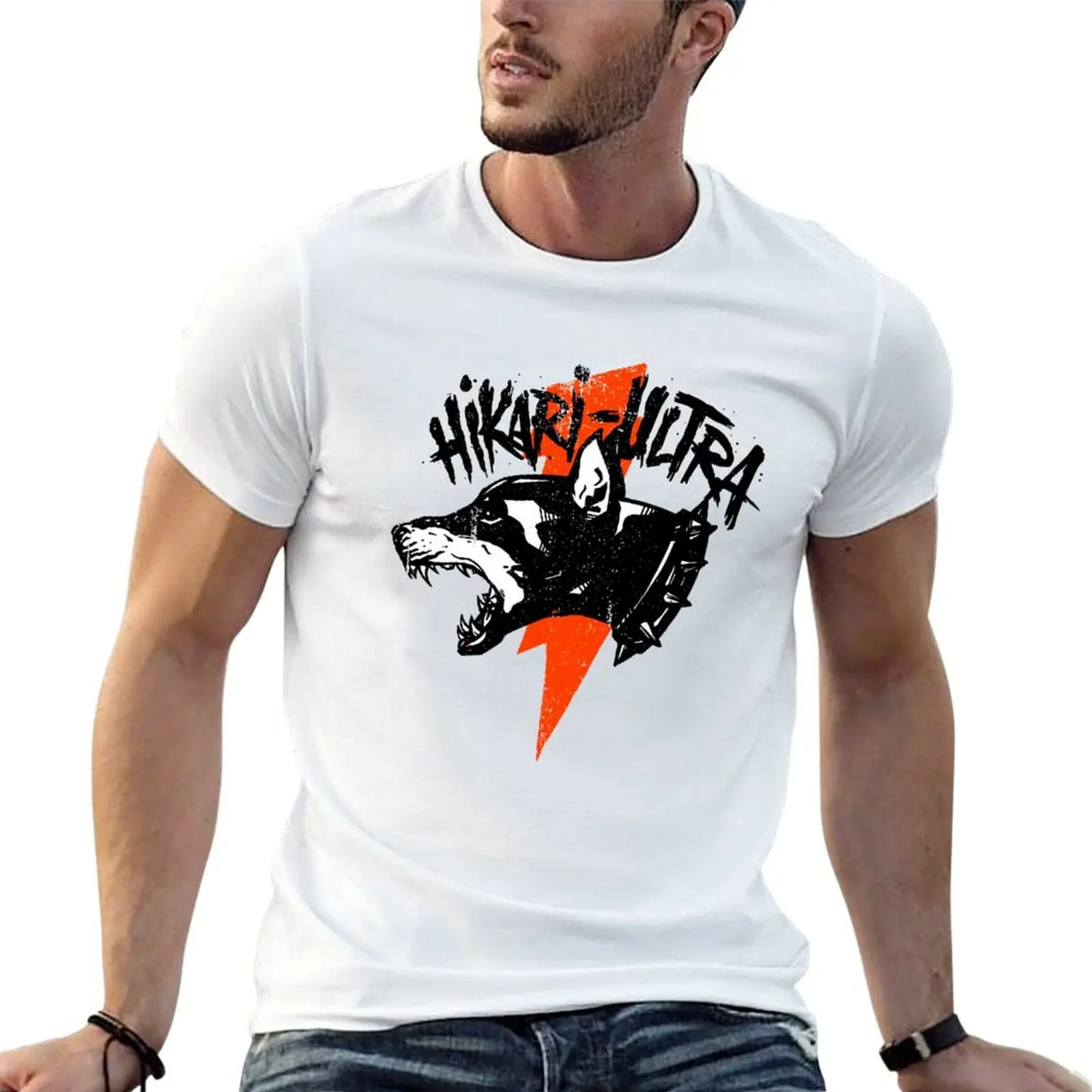 

Thunder Dog T-Shirt black cotton t-shirt plain for man package funny t shirts dark humor T-Shirt
