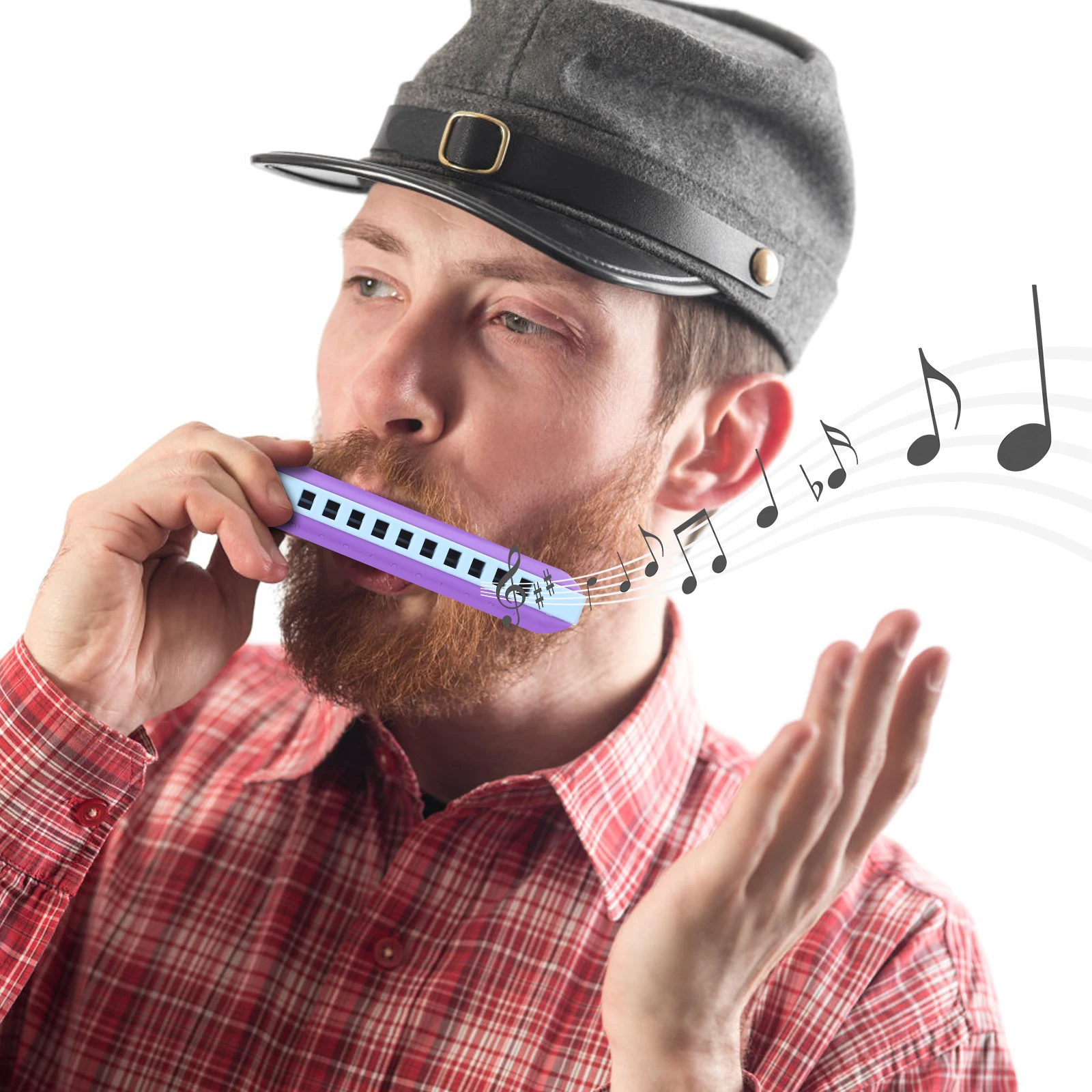 

The Harmonica for Beginners Harmonicas Adults Children Blues Kids Scale Toy