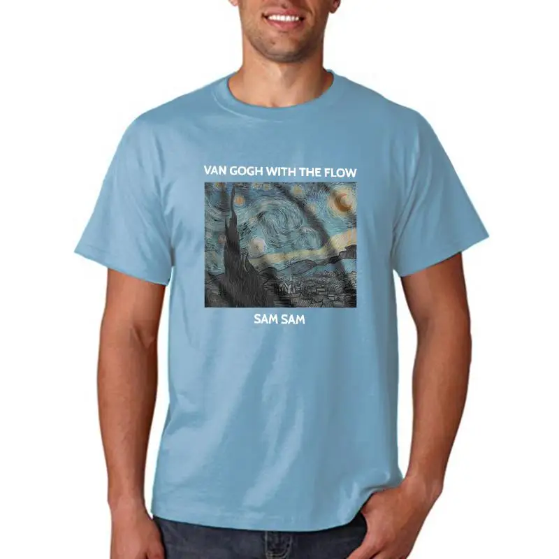 

100% хлопок, высококачественная мужская повседневная свободная футболка с принтом, воротником Хенри, ультратонким кроем, молодежная мода, осень 2023