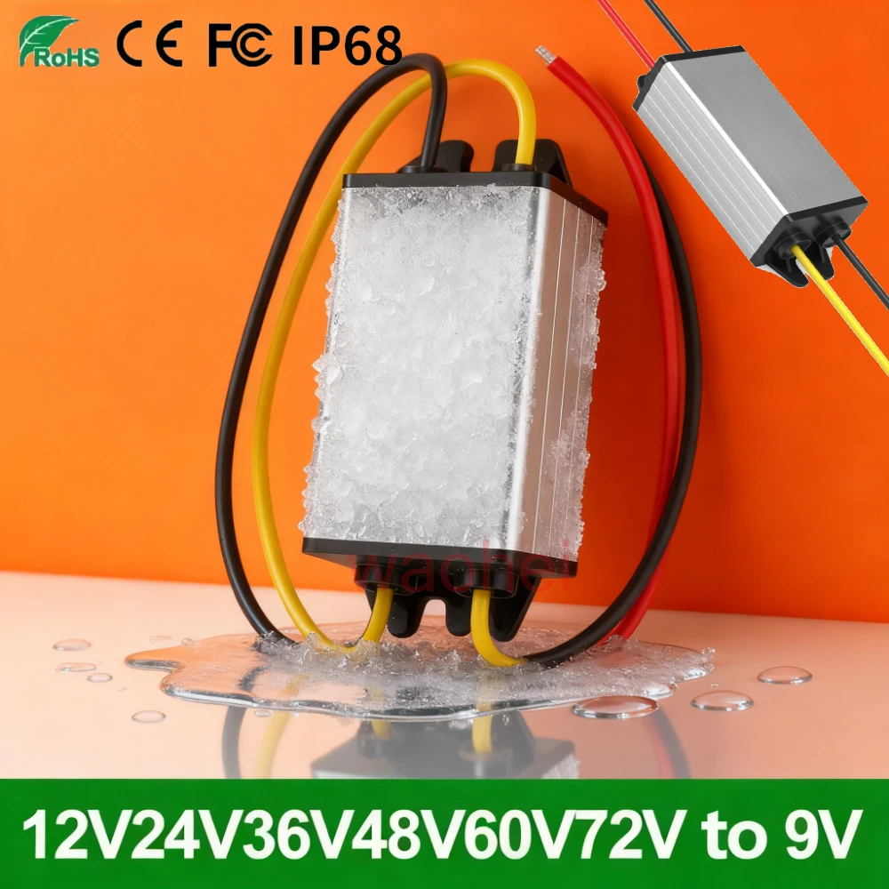 

12V24V to 9V1-5A power converter step down voltage regulator 12V to 9V DC transformer 24V to 9V car Step Down Transformer module