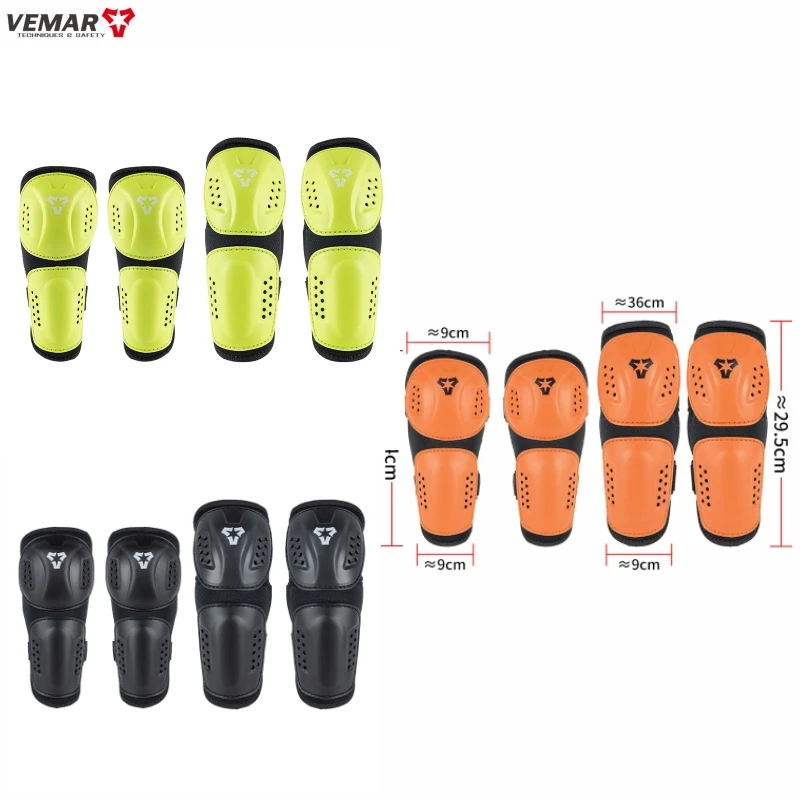 

Comfortable Kids Body Protector for ATV/Dirt Bike/BMX Youth MX Riding Safety Gear Children's Motocross Set Knee Elbow Pads