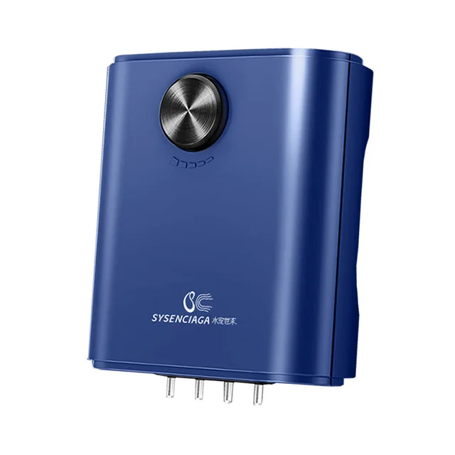 Cicha pompa powietrza do akwarium z zaworem zwrotnym Zgrubiacz do akwarium Oksylator Akwarystyczna sprężarka powietrza Aerator 220v 3w-14w