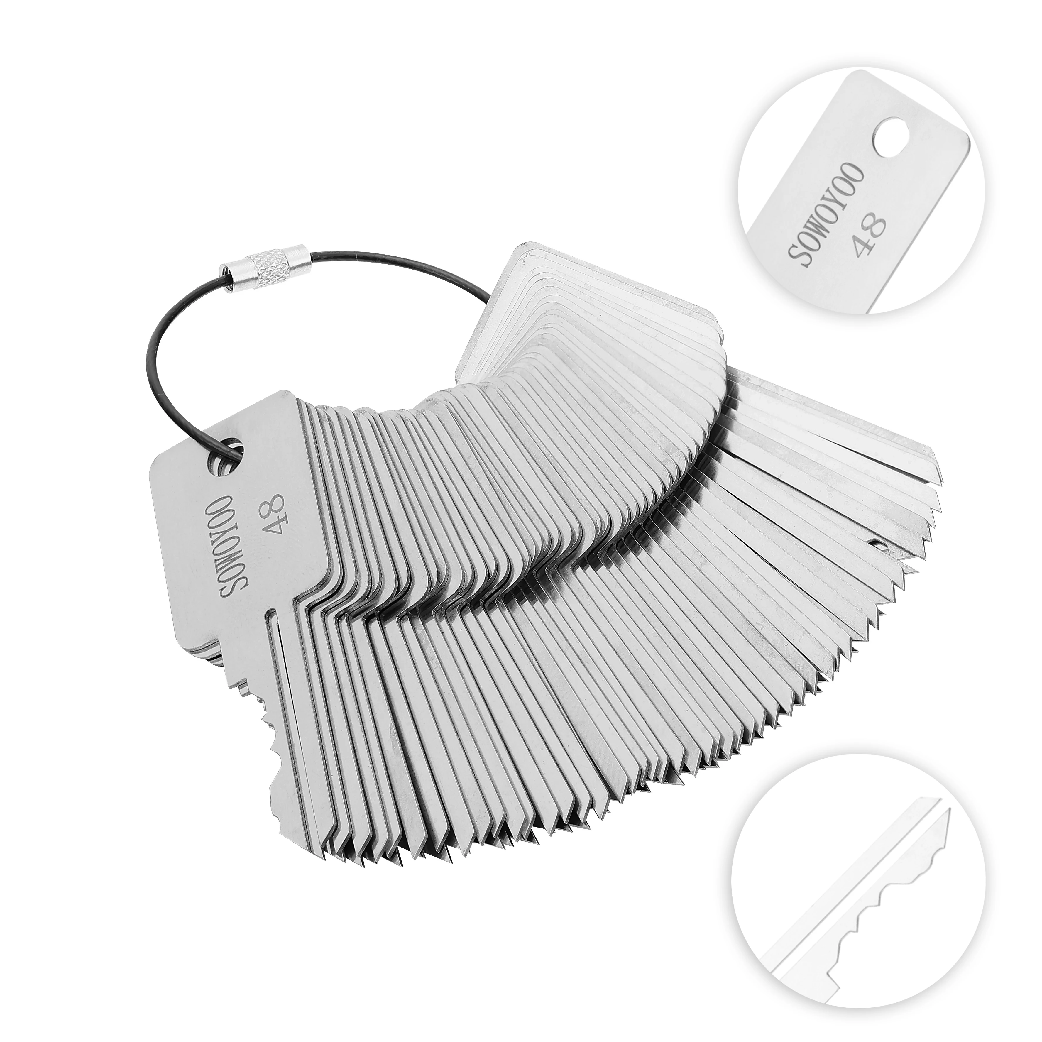 

48 шт. комплект замков стакана для профессиональных слесарных принадлежностей, аппаратные быстросъемные инструменты