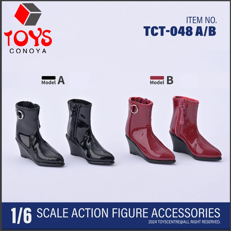 

Toyscentre TCT-048 1/6 Scale Pointed High Heel Leather Boots Shoes Model Fit 12'' Female Soldier Action Figure Body Dolls