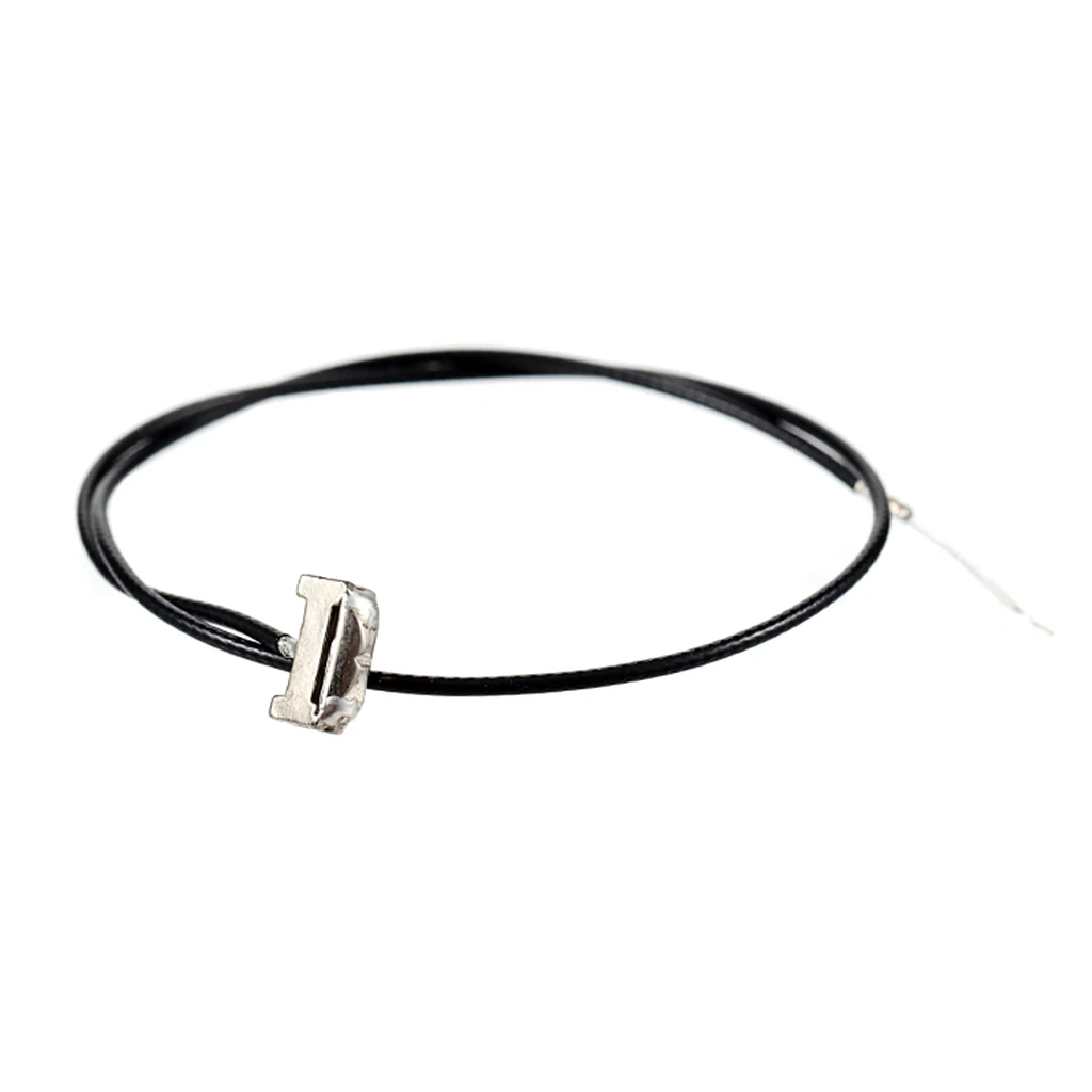 Passive Piezo Saddle Pickup, 1-Conductor Wire for Acoustic Electric Guitar, High Output Sensor