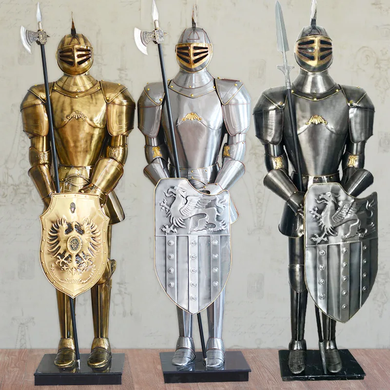 Factory direct sales ancient Roman armor samurai model hotel lobby foyer