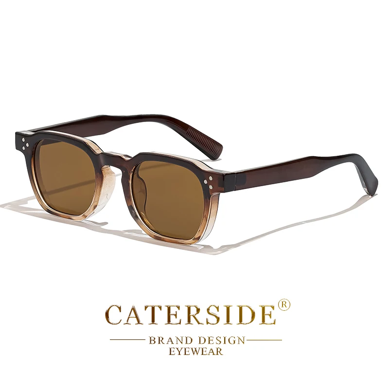 HBK Retro Quadratische Sonnenbrille Männer Punk Sonnenbrille für Frauen Mode Reise Outdoor Radfahren UV400 Lunette De Soleil Homme – Detail 12