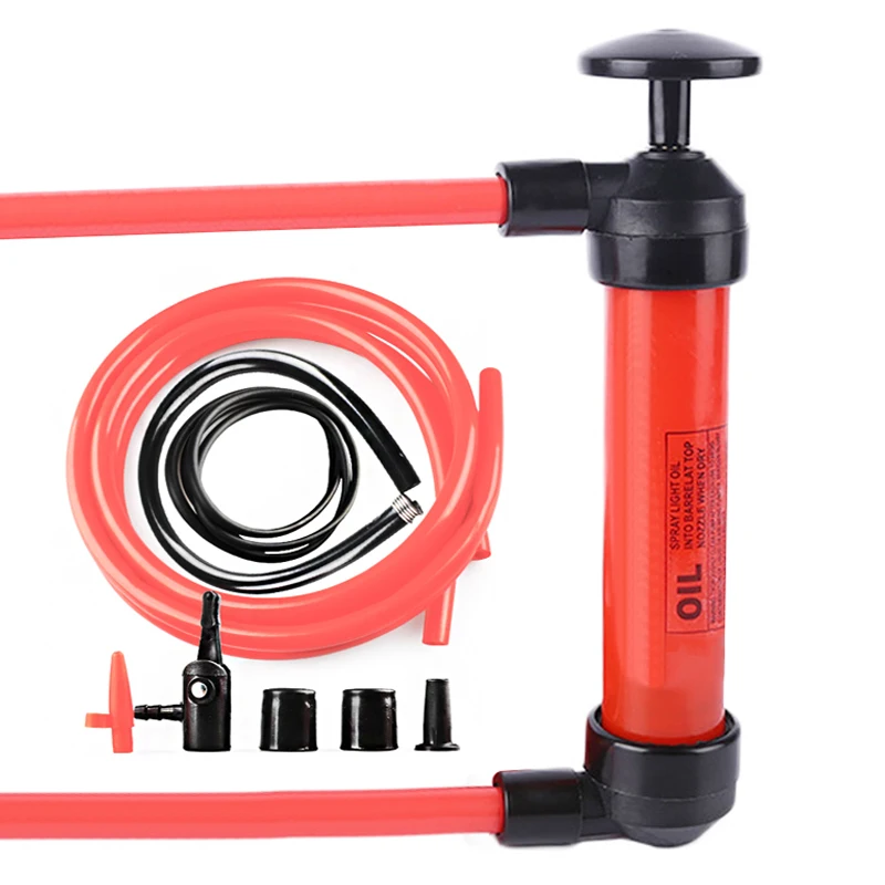 Oil Pump for Pumping Oil Gas for Siphon SuckerTransfer manual Hand pump for oil Liquid Water Chemical Transfer Pump Car-styling