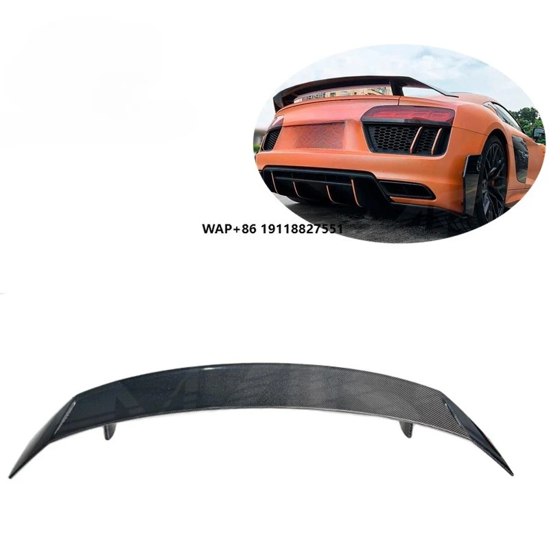 

Задний спойлер R8 Gen.2 Facelift в стиле OEM, карбоновое GT-крыло для R8 4S V10 Gen 2, автомобильный спойлер