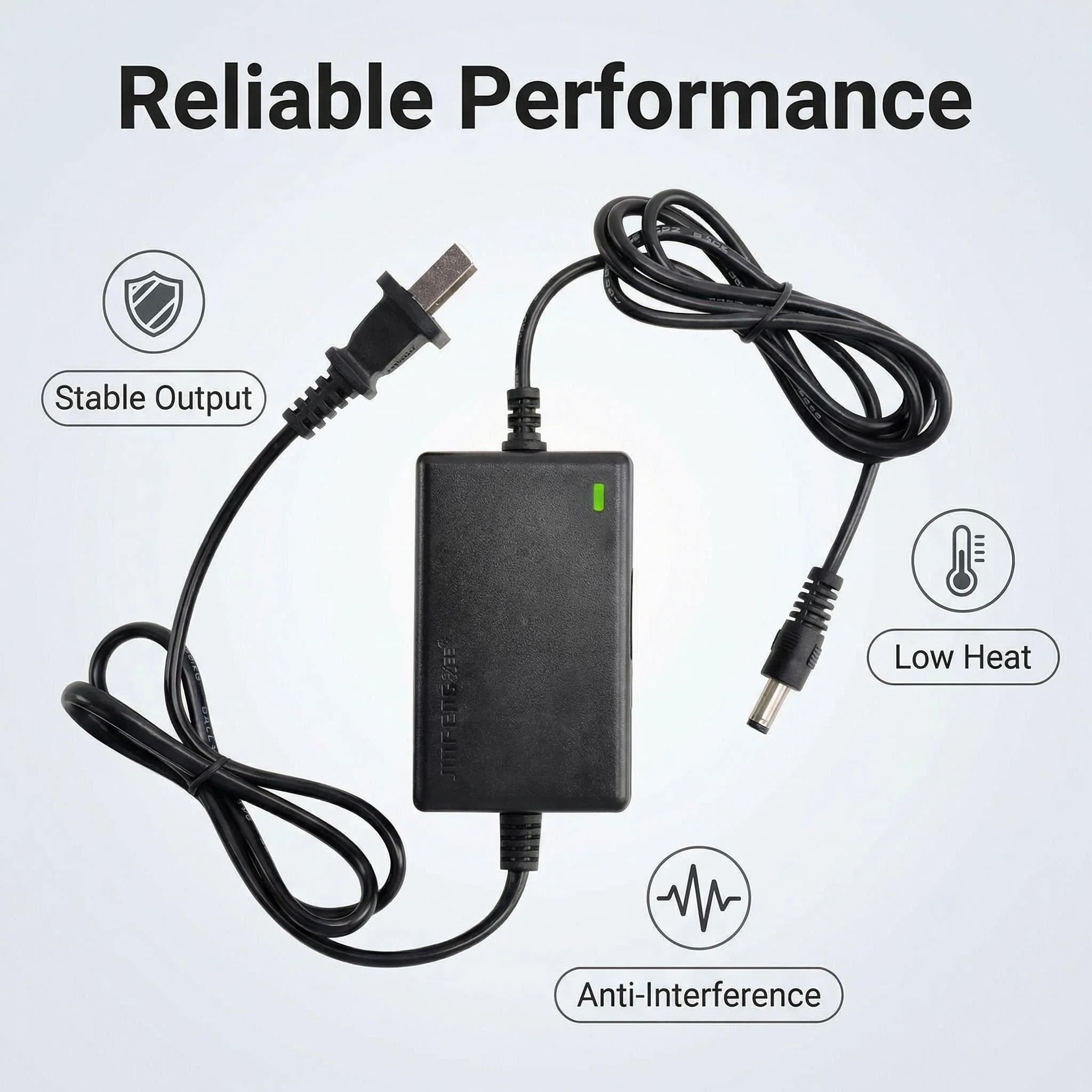 5V 9V 12V 24V 1A 2A 3A 4A DC Switching Power Supply Power Adapter Security Camera Monitor Connector