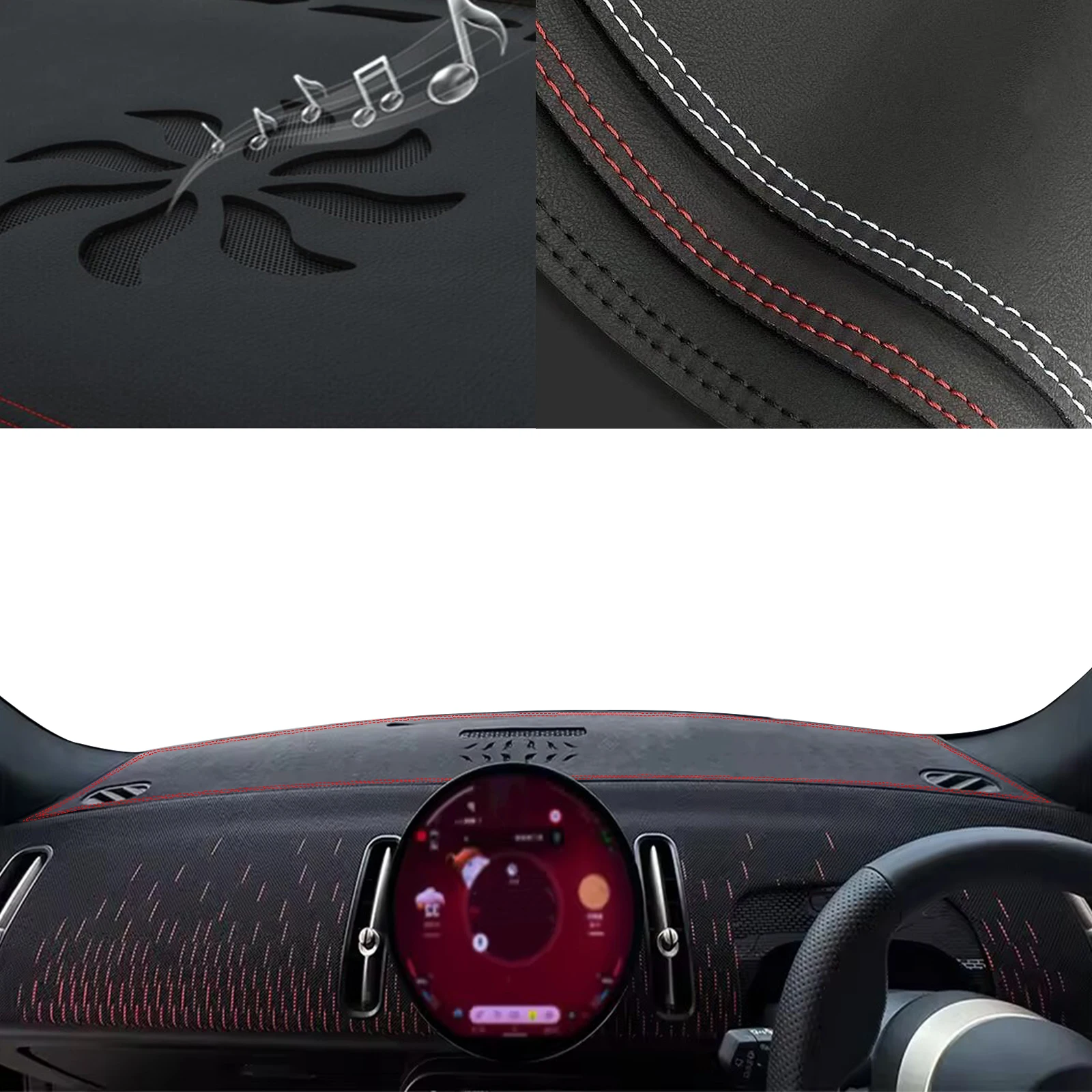 

for MINI Cooper U25 Countryman 2026 2025 2024 Special Customized Dashboard Cover Anti‑Glare Sunshade Pad Dash Mat Interior
