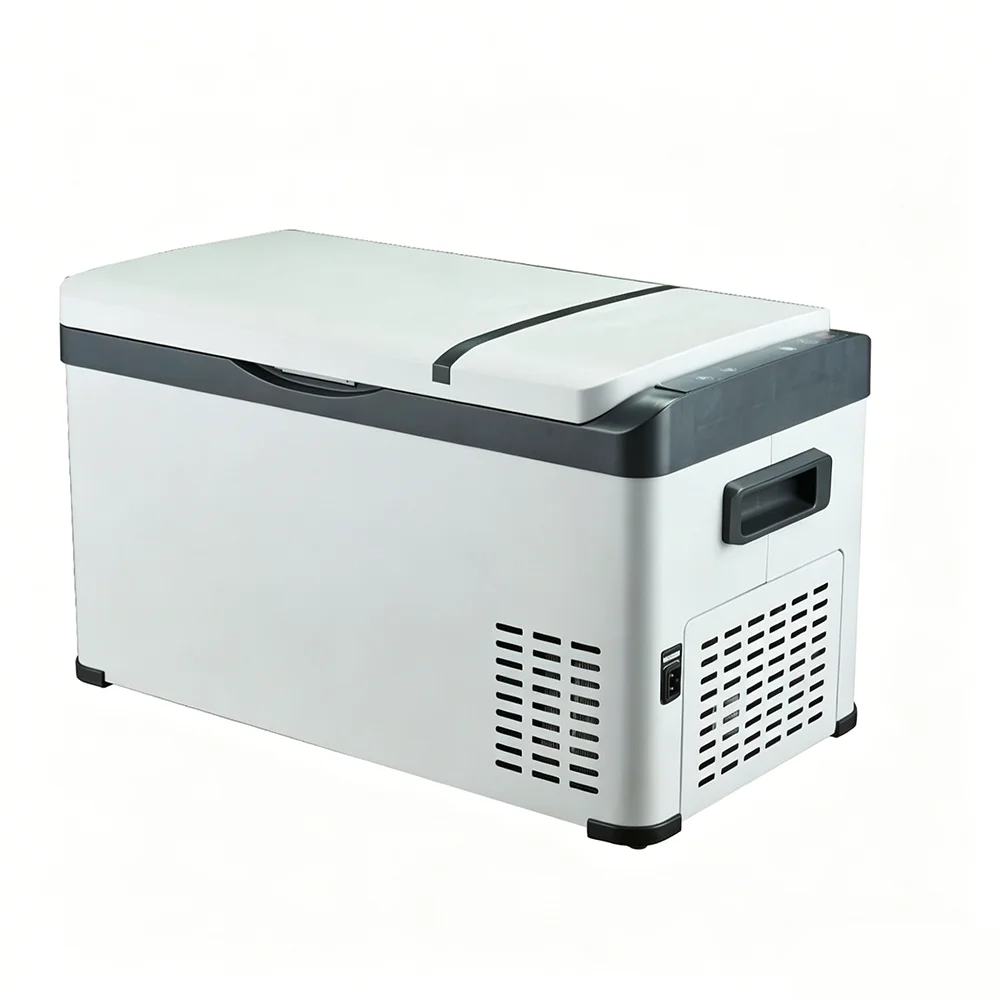 Car-Mounted Compressor Refrigerator for Heavy Truck Use 12V/24V/110V Large Capacity Polypropylene -22C to 0C