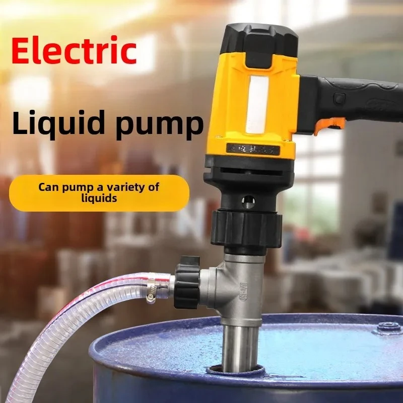 220V Proof Corrosion Resistant Electric Oil Pump Portable High Flow Diesel Refueling Machine
