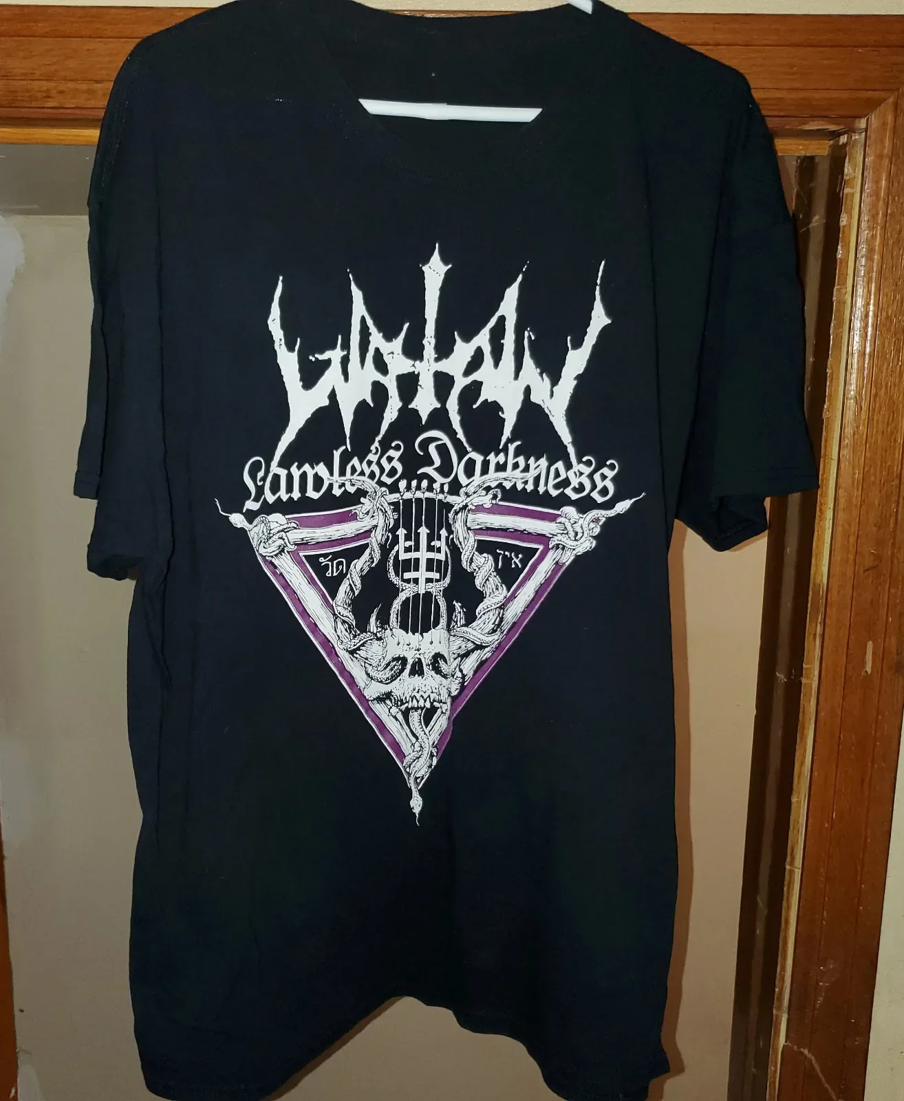 Trend Watain Band Black 100% Cotton 1side Size S To 5XL Shirt PP606