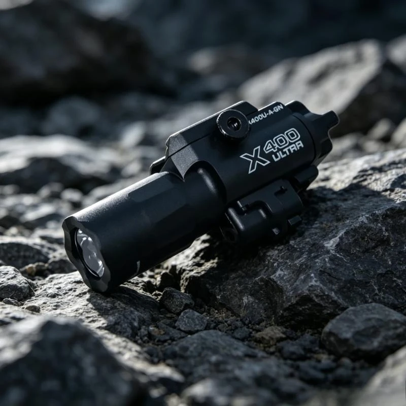 2026 NEW Tactical X800D Standard 20mm Rail Mount Laser LED Torch Fits 20mm Standard Rail Airsoft Toy Training Gear