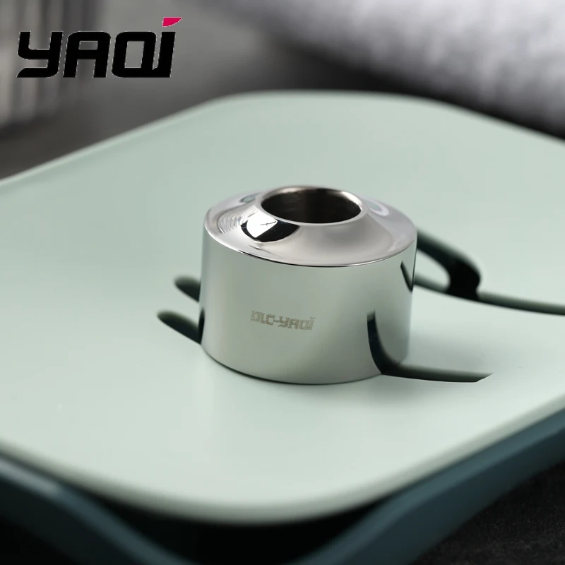 YAQI Inkwell الفولاذ المقاوم للصدأ للرجال حامل ماكينة الحلاقة منتجات الحلاقة للرجال