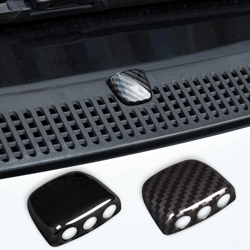 

Front Windscreen Windshield Car Wiper Water Spray Nozzle Bonnet Water-jet Decoration Cover Trim For Smart 451 Fortwo Accessories