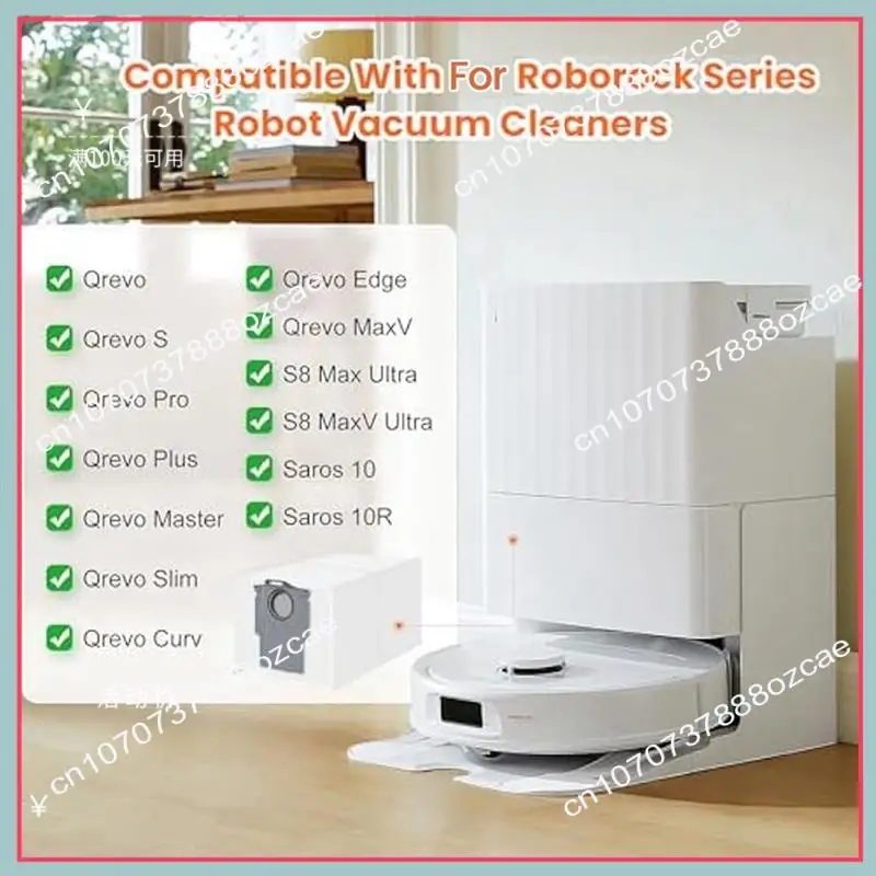 Bolsas de polvo A26P 24 para Roborock Q Revo/Qrevo S/Qrevo Pro/Qrevo Plus/Qrevo Master/Qrevo Curv/S8 Maxv Ultra/Saros 10/Saros 10R