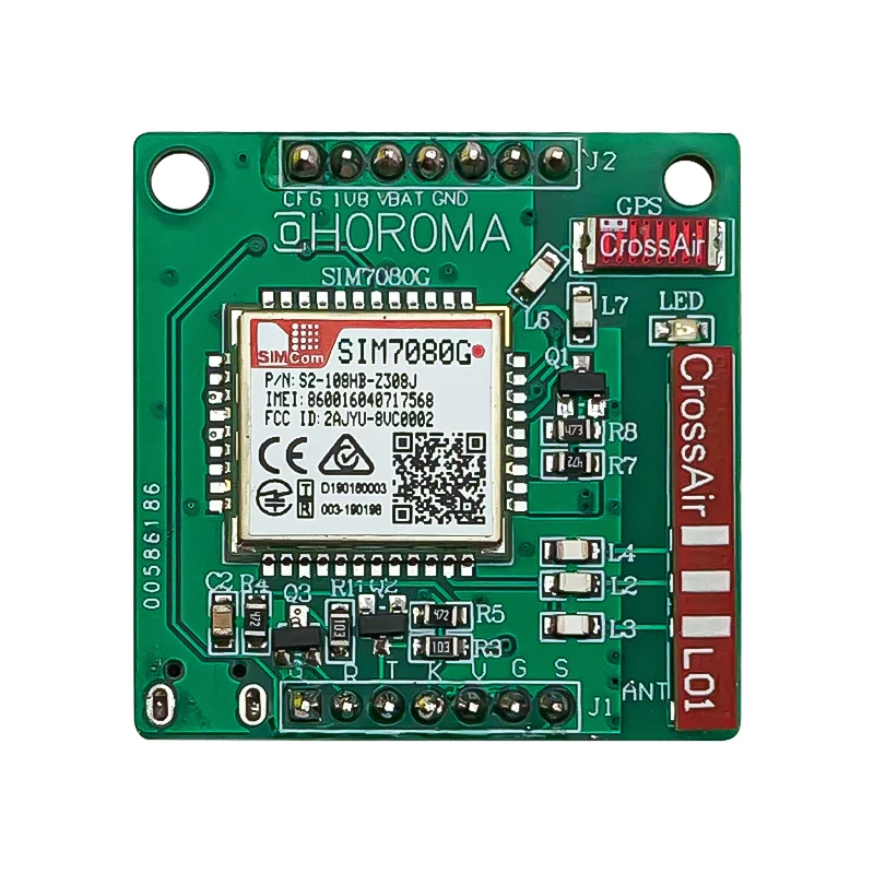 SIMCOM SIM7080G Multi-Band CAT-M NB-IoT Dual Mode Module Core Board With GPS Patch Antenna