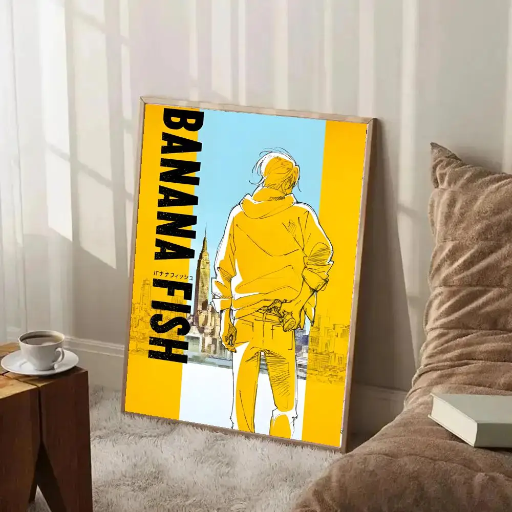 Banana Fish Anime-Leinwand-Poster, Kunst, HD, fortschrittliches ästhetisches Druckpapier, Wandkunst für Wohnzimmer, Heimdekoration – Detail 13