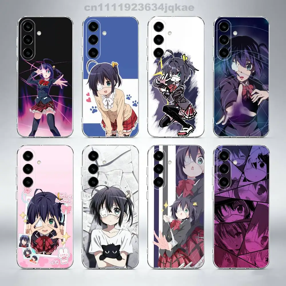 Rikka T-Takanashi Phone Case For Samsung S25,24,23,22,21,S20,Ultra,Plus,FE transparent Soft Cover