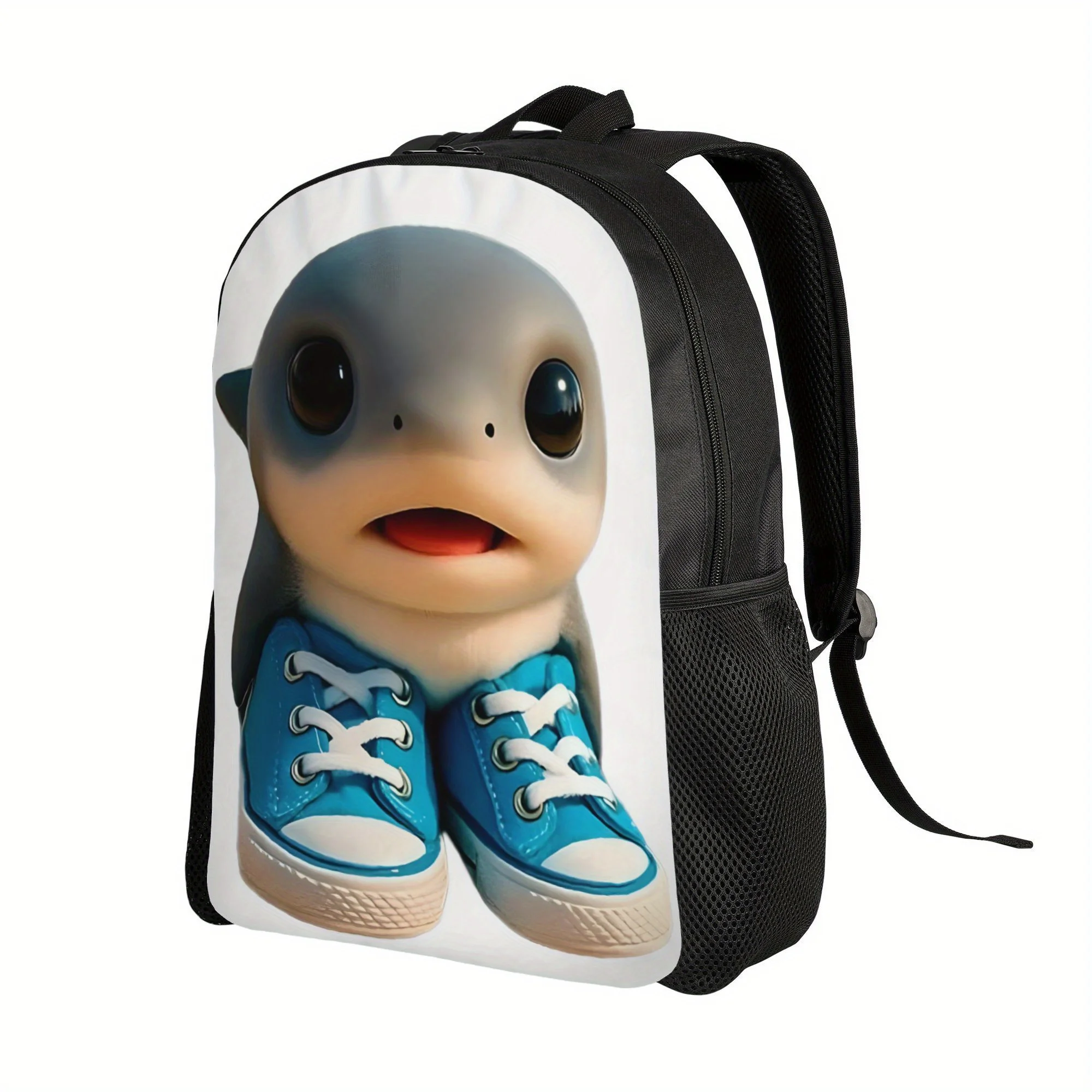 

1 легкий альпинистский рюкзак большой вместимости, подходящий для студентов - сумка с принтом Italian Brainrot, регулируемая.