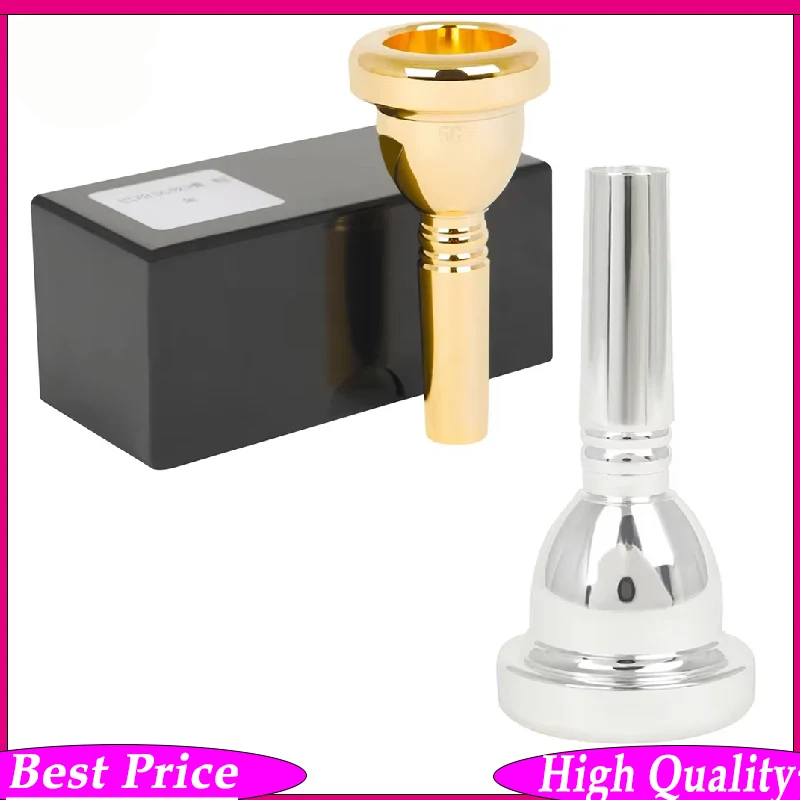 

Профессиональный мундштук для тенор-тромбона в стиле Bach, из необработанной латуни, для продвинутых исполнителей и оркестров