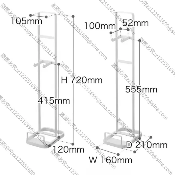 مناسبة لرف العرض المعدني لغرفة المعيشة، رف تخزين سكوتر اليويو المنزلي من النوع الأرضي، رف لوح التزلج #5