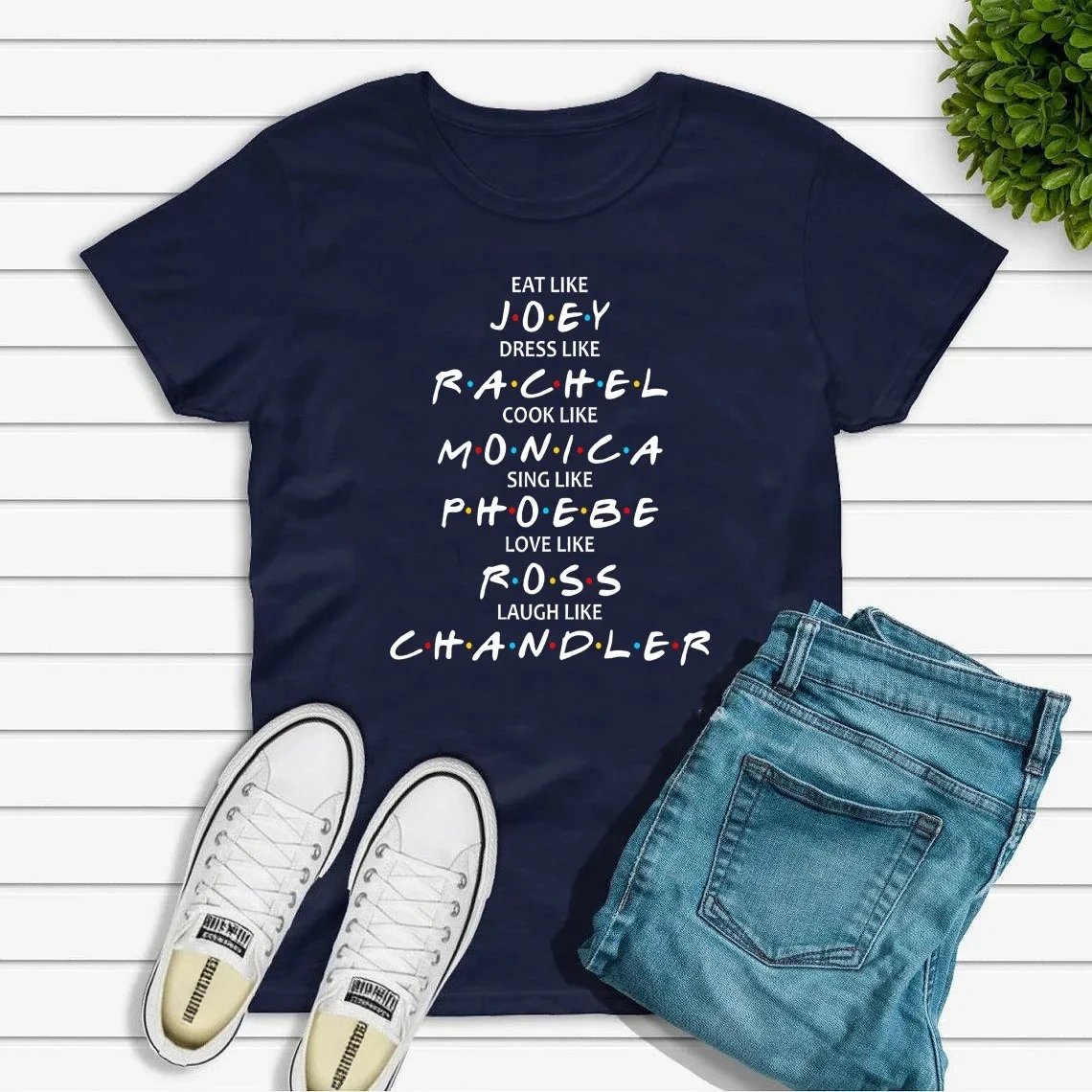 Freunde Werden Wie Hemd Freunde Tv Show T-shirt Pivot Freunde Shirts Mädchen Graphic Tee Frauen Tops Freunde Geschenk – Detail 6