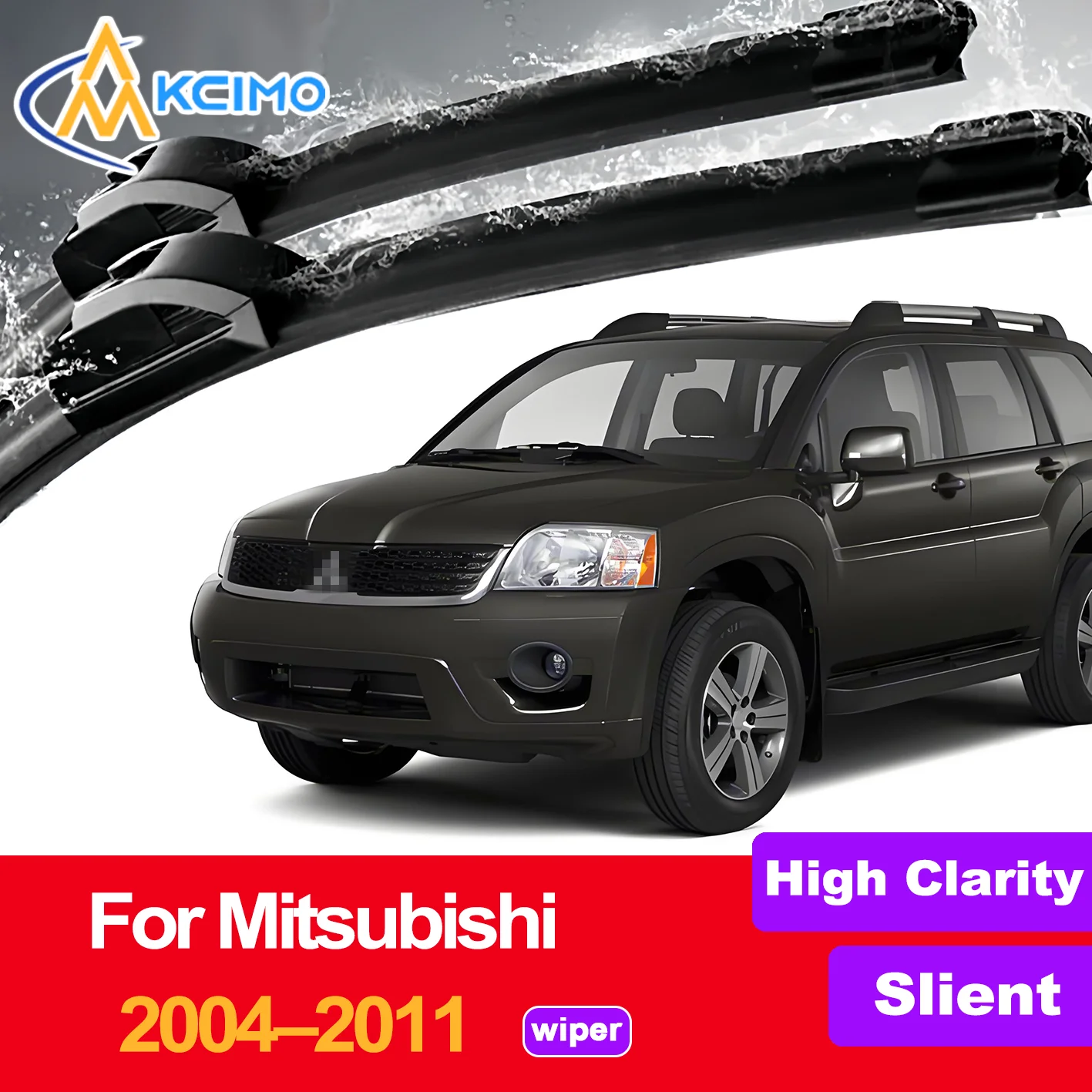 

2PCS HD Car Windscreen Wipers for Mitsubishi Endeavor 2004-2011 Front Windshield Auto Wipers Blade Accessories 2011 2010 2009