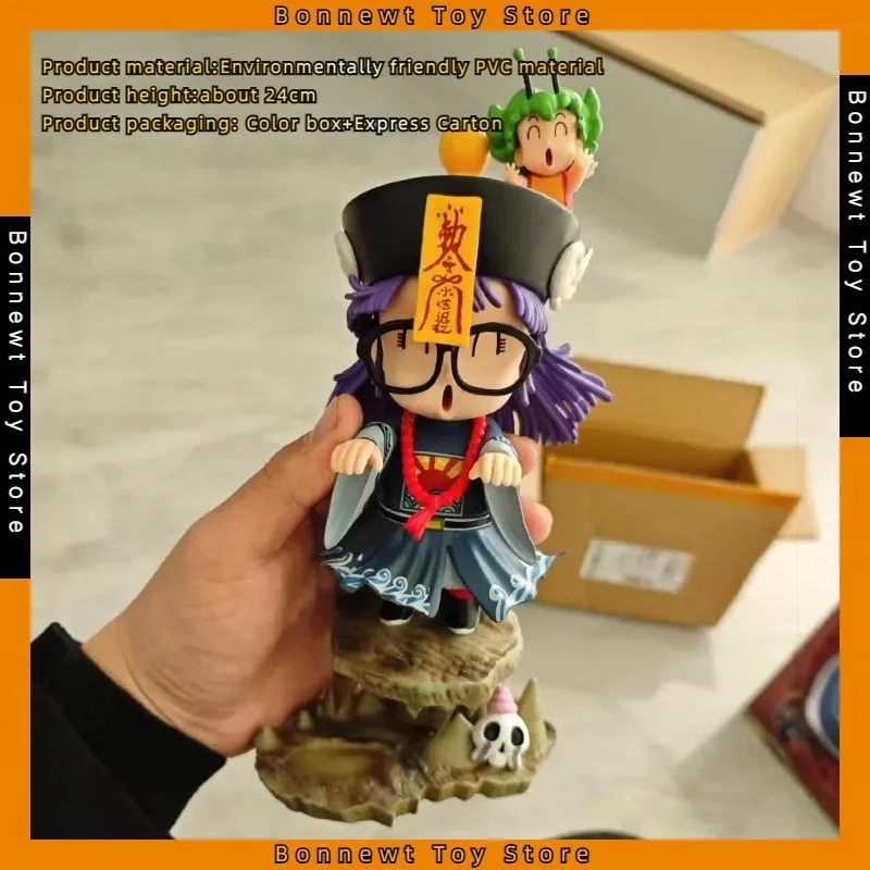 24cm Arale‌ Figure Dr. Slump Anime Figure Arale‌ Cos Zombie Action Figurine Pvc Models Gk Statue Collectible Toys Dolls Gifts