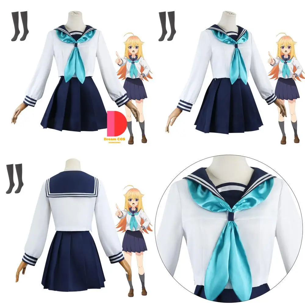 

My Deer Friend Nokotan Cosplay Costume Anime Koshi Torako Cute JK School Uniform Role Play Women Wig Comic Con Halloween Party