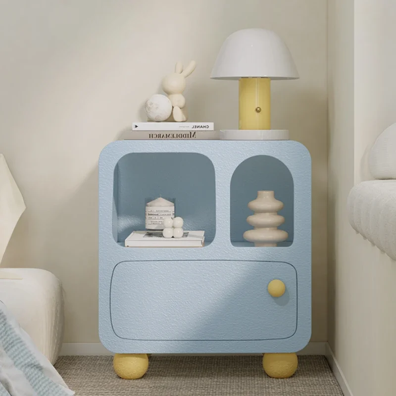 

Apartment Bedroom Nightstands Bedside Table Modern Storage Nightstands Simple Cabinet Mesa De Noche Dormitorio Furniture