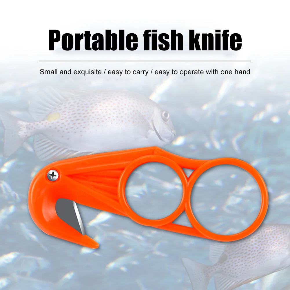 Fish Belly Cutlery Multifunctional Fishing Cutter Professional Loach Eel Cutting Tool for Fisherman Angler USe