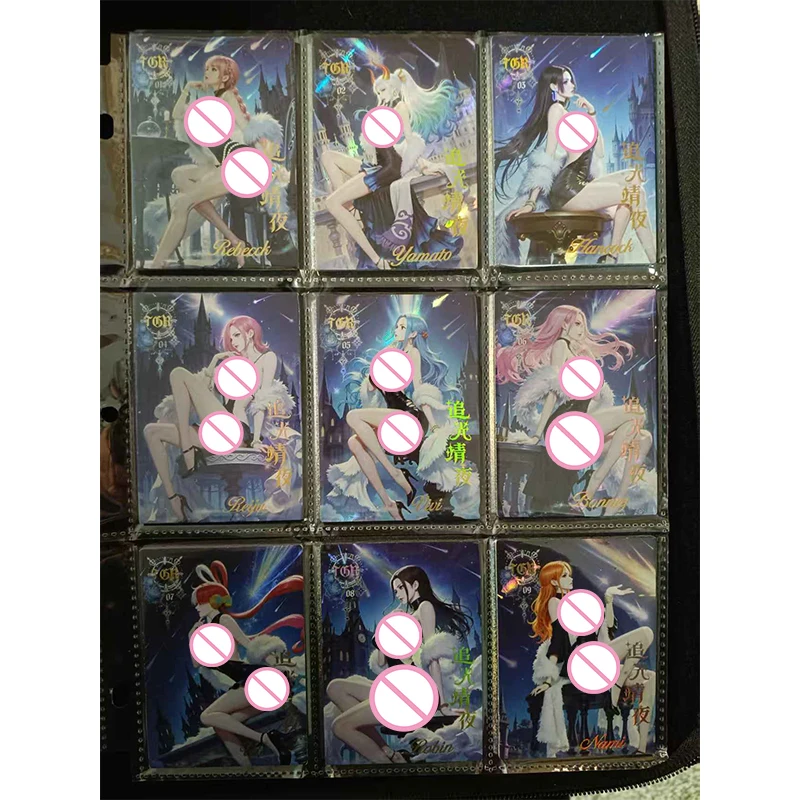 Tarjetas Coleccionables de Anime One Piece GP MR EX LSP SSP TR NR, Nico Robin, Boa Hancock, Nami, Perona, Yamato, Rebecca, Nefertari, D Vivi