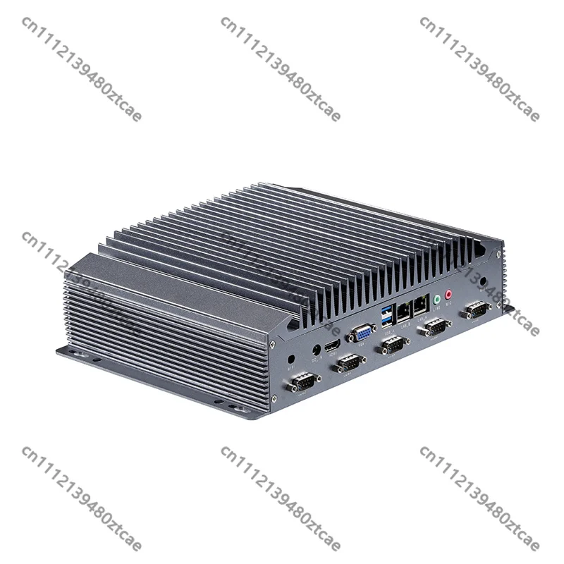 Fanless Industrial Computer, Core I5 Skylake, VGA HDMI 4K Output, DDR4, Dual LAN, M.2 Storage, Embedded Mini PC