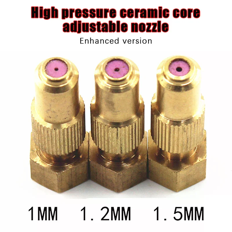 Agricultural Irrigation Nozzle 16*41*8MM Adjustable Pottery Nozzle High Quality Pottery Adjustable Spray Effortless Installation