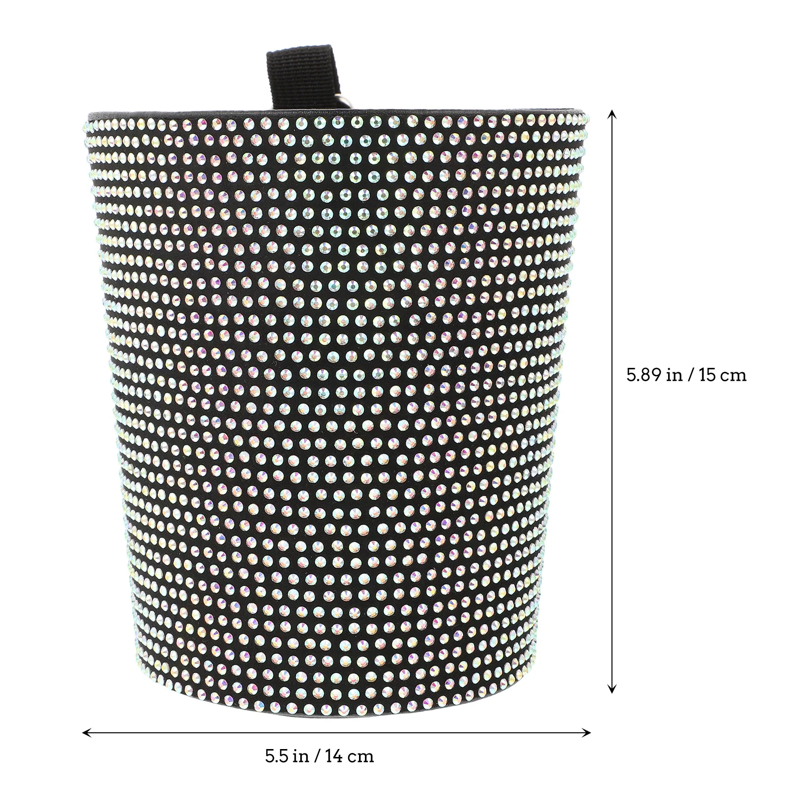 حامل قمامة السيارة الرقيق، صندوق تخزين متعدد الوظائف، منظم نفايات السيارات، تصميم متين وعملي ورائع لسائق المفاتيح