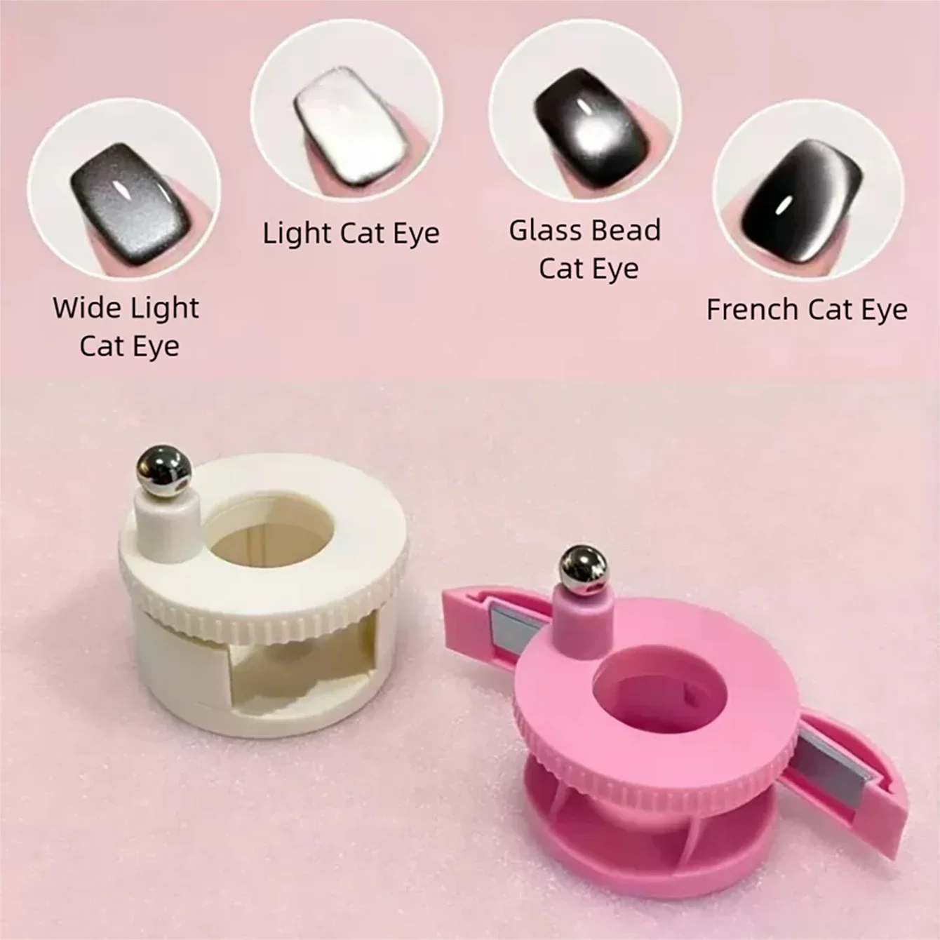2026 New Strong Wide Beam Magnet For Attracting Glass Beads Rotating Cat's Eye Magnet Beginner's Helper Tool