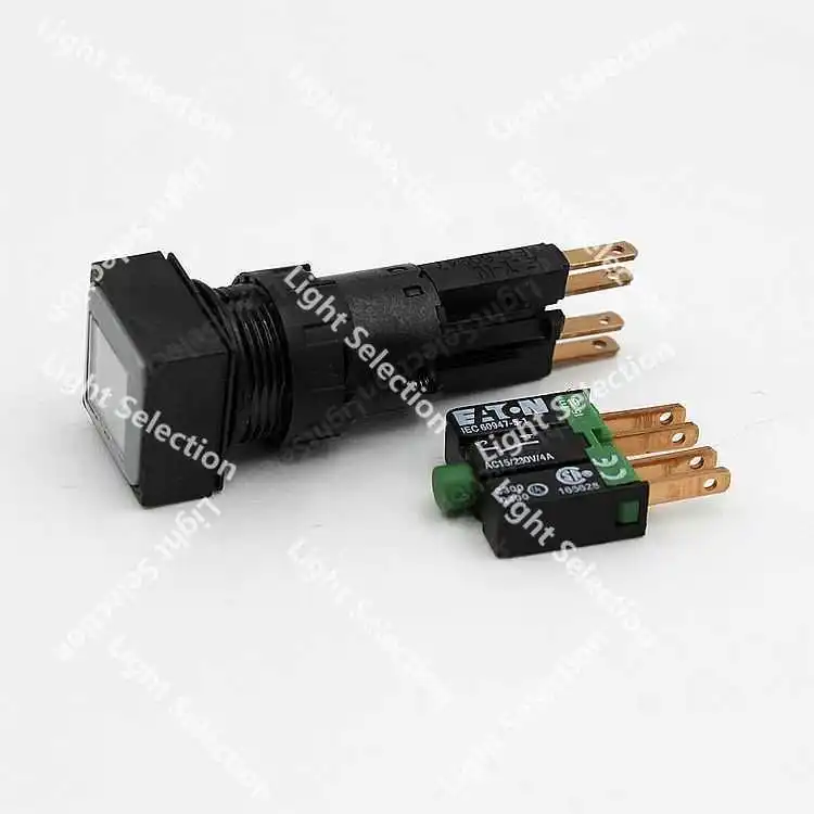 

Маленькая кнопка освещения EATON Q18LT-WS/WB/10, напряжение 24 В IEC60947, размер 18*18