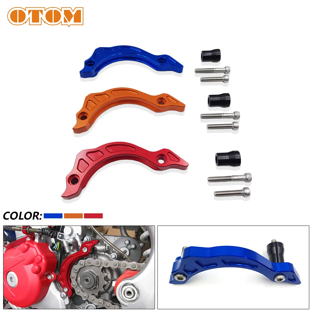 OTOM NC250 Parts Magneto Chain Protection Guide Plate Anti-chain Device Motorcycle Accessories For ZONGSHEN Engine 250cc KAYO T6