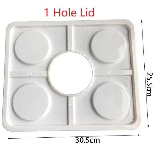Dutch Bato Bucket Lids for Planting Pot NFT Hydroponics Box System Smart Growing Equipment Cover