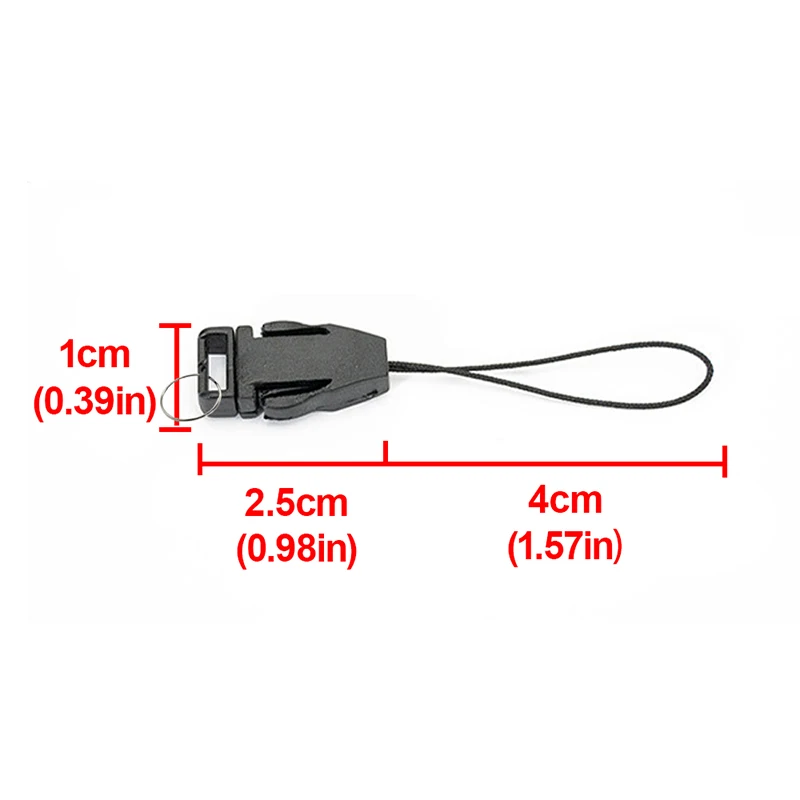 5/10/20pcs Detachable Buckle For Lanyard Worker Tag ID Card Holder Lanyard Accessories Camera Shoulder Strap Lanyard Wholesale